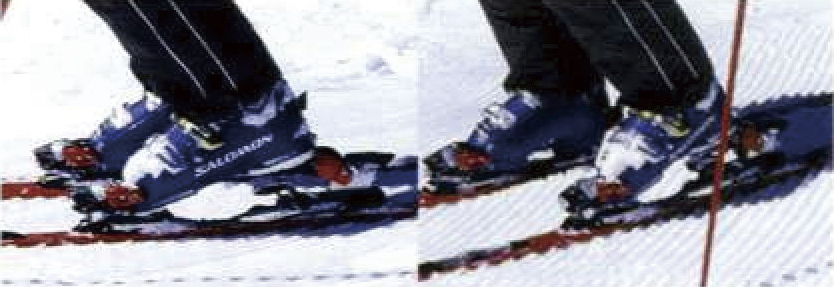 スキーを履く